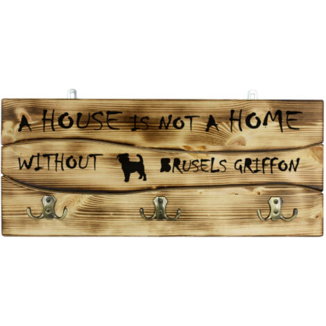 Brussels Griffon, Griffon Bruxellois - gruccia con cane, espositore per medaglie, decorazione per la casa di Art-Dog