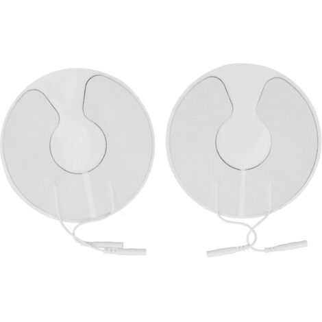 Brustelektroden für TENS-Massagegeräte, 11 cm – 2er-Pack