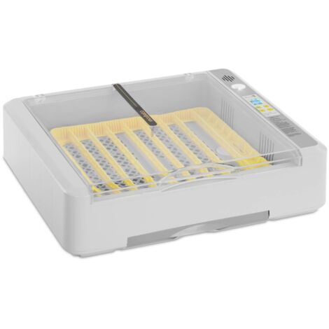 Brutmaschine Brutautomat 36 Eier automatisch Brutapparat LED-Display Brüter 60 W - Silbern