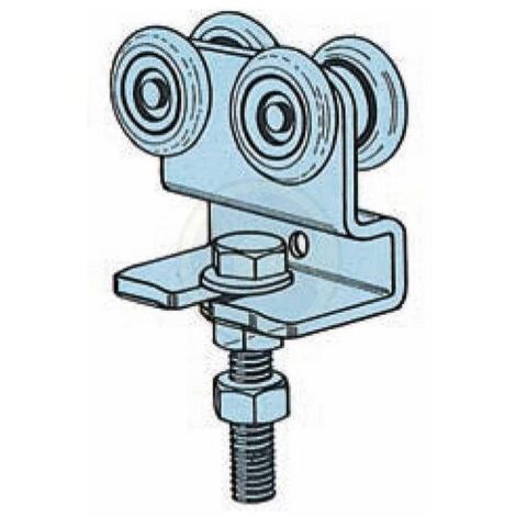 BS OMGE 1223 CARRELLO A 4 RUOTE 2 PZ