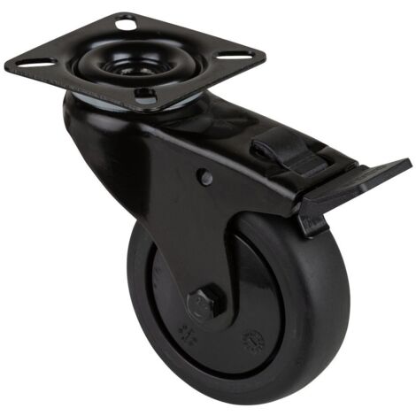 Schwerlast-Lenkrolle 80 Mm – Bis 150 Kg Belastbar Produktbild-Vorschau 3