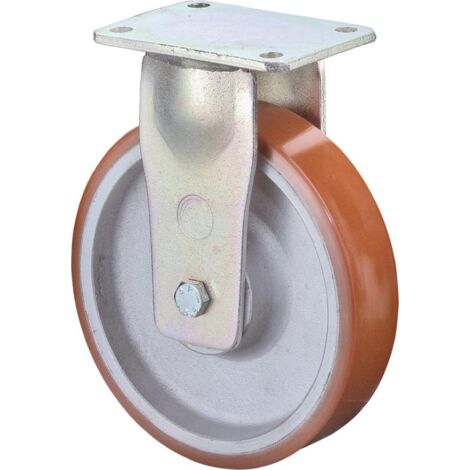 BS ROLLEN Bockr Poly auf Gußfelge 125mm