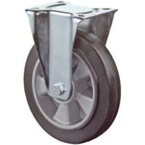 BS Rollen Bockrolle, Durchmesser 125mm LSS410.B80 220kg, Stahl verzinkt