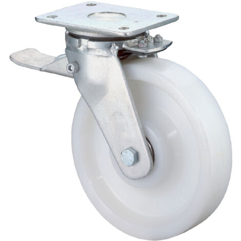 BS ROLLEN Lenkrm Fe Polyr Ku La Anschrpl 125mm