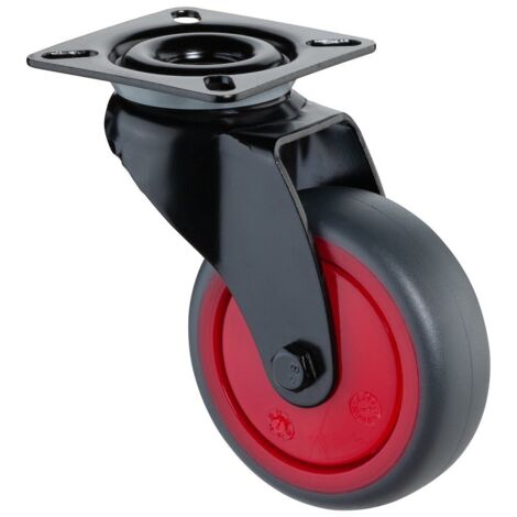 BS ROLLEN Lenkrolle  Rad-Ø 75 mm Tragfähigkeit 60 kg ( 3000275249 )