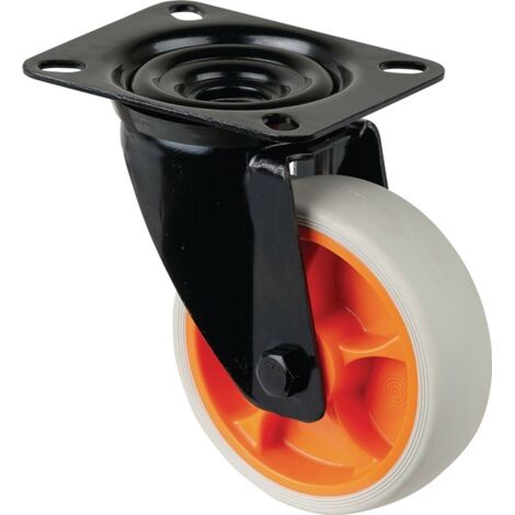 BS ROLLEN Roulette pivotante Ø de la roue 100 mm Capacité de charge 110 kg ( 3000275643 )