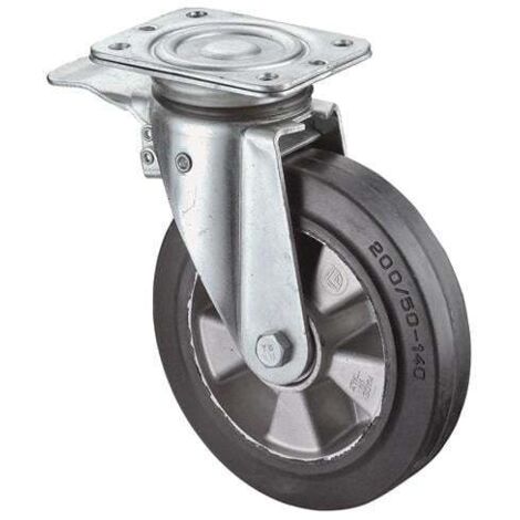 BS Rollen Roulettes pivotantes charge lourde 160 mm 300 kg - N120.B80.160