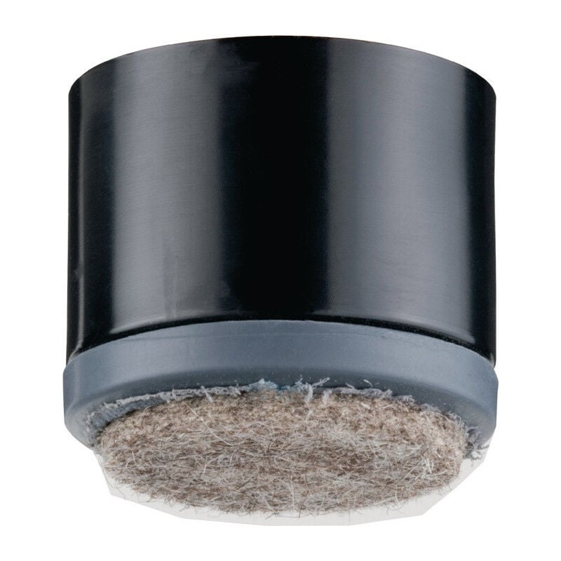 Patin en feutre capacité de charge 50 kg longueur de montage 36 mm profondeur de