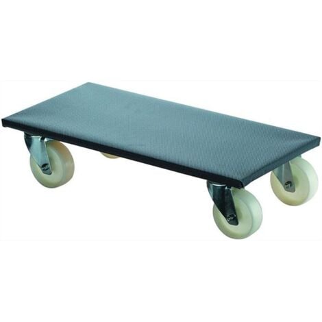 BS ROLLEN D. de la roue 125 mm 600 kg L600 mm l500 mm plastique avec revêtement antidérapant