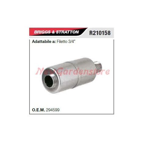 B&S silenciador cortacésped cortacéspedes rosca 3/4" R210158