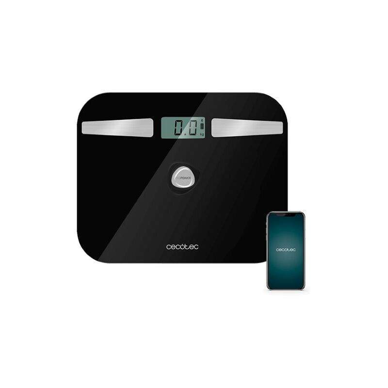 

Báscula digital de baño cecotec ecopower 10200 smart healthy lcd bluetooth 180 kg negro Rogal