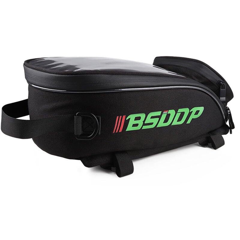 

BSDDP Bolsa trasera para motocicleta Bolsa de asiento Bolsa de almacenamiento de gran capacidad Mochila Bolsa de hombro Multifuncion impermeable,Verde