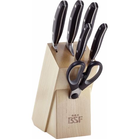 BSF 19911-000-0 Daytona Blocco Portacoltelli, 7 Pezzi