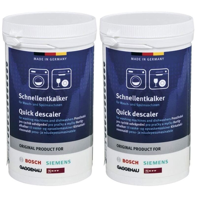 00311918X2 Détartrant en poudre pour lave-linge et lave-vaisselle (2 unités) - BSH