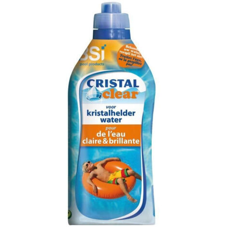 BSi detergente piscina Cristal Clear 1 litro blu