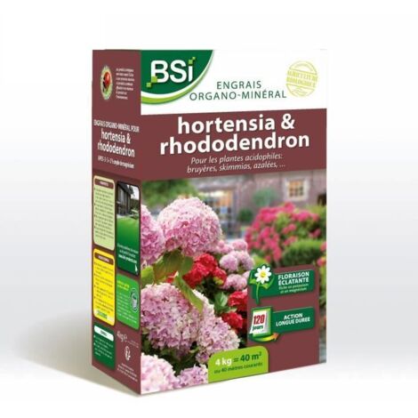 bsi Engrais Hortensias et Rhododendrons sac 4 kg