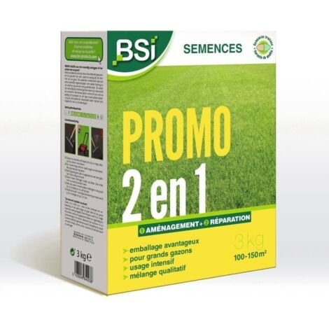 BSi grassamen Promo Bepflanzung & Sanierung 3 kg Gemüse braun