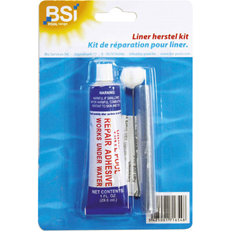 Reparaturset Liner - Bsi - Dichtungsset - Reparatur Von Löchern Und Rissen - Pool & Spa - Einfache Anwendung