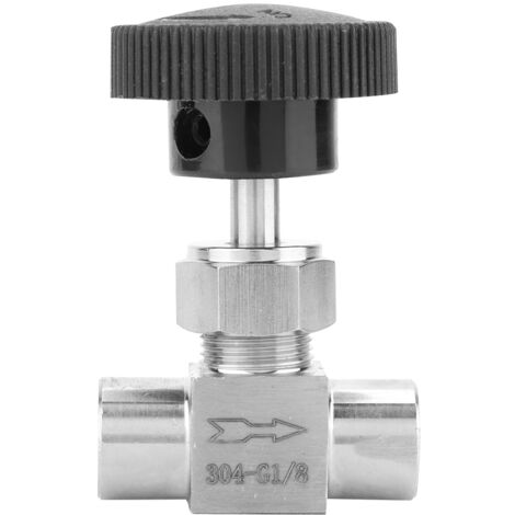 BSPP-Innengewinde-Geradnadelventil aus Edelstahl für Wasser, Gas und Öl