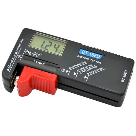 BT-168D Palmare Universale Display Digitale 1.5V 9V Tester di Capacità Della Batteria Strumento Digital LED Battery Checker Nuovo Utile Brand New