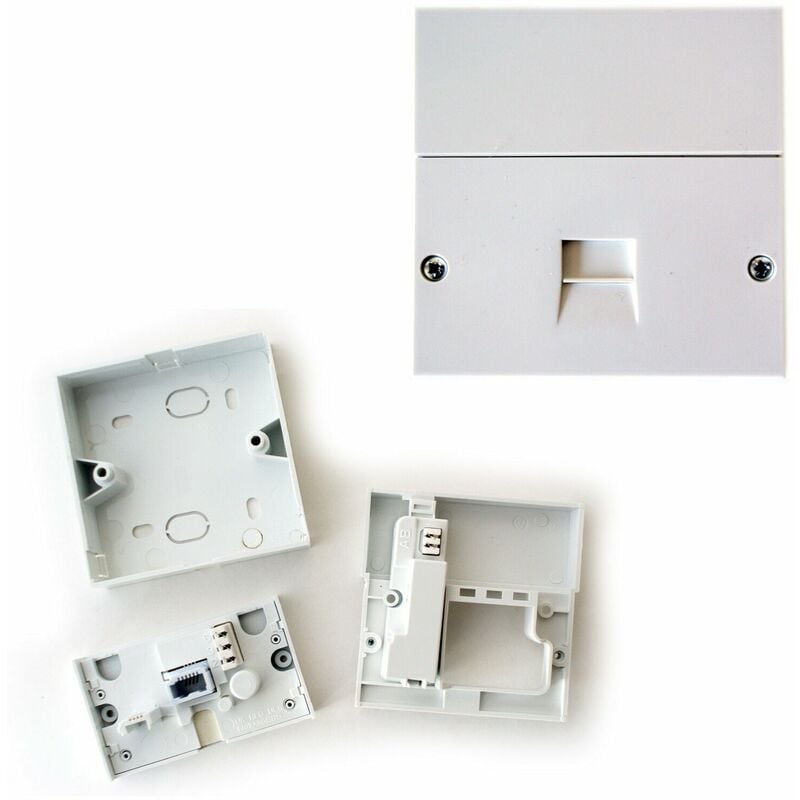 Bt Master NTE5A Single Telephone Socket idc Terminals Wall Outlet Face Plate