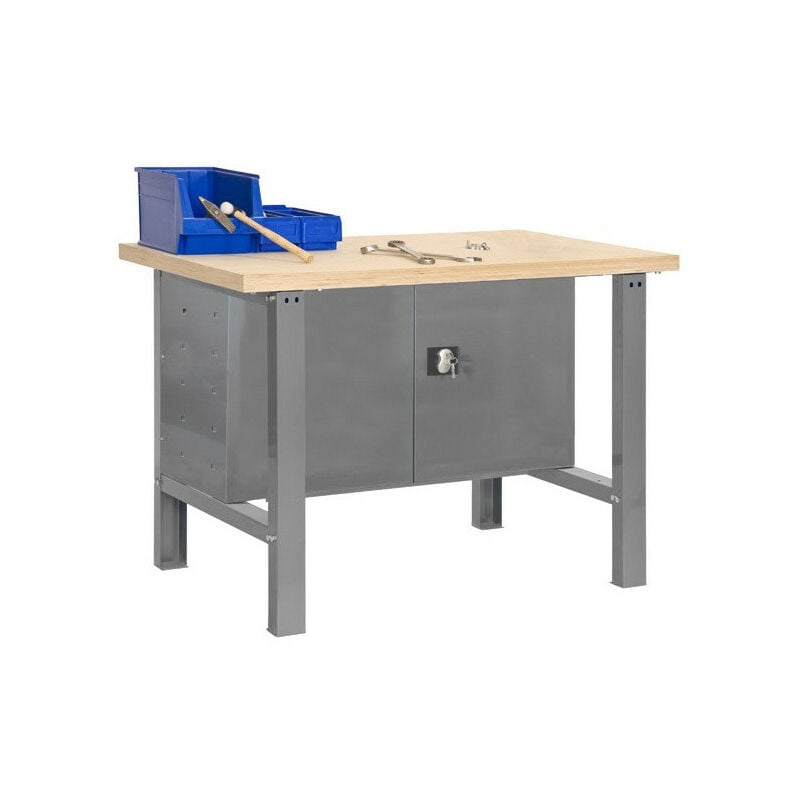 Simonrack - kit simonwork BT6 plywood locker 1800 gris/bois