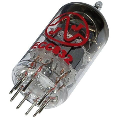 BTB Vertrieb 12DW7/ECC832 Tube électronique Double triode 100 V 0.5 mA Nombre de pôles: 9 Culot: noval Contenu 1 pc(s) Q27145