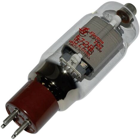 BTB Vertrieb 572 B Tube électronique Triode de puissance 2400 V 250 mA Nombre de pôles: 4 Culot: UX-4 Contenu 1 pc(s) Q34171