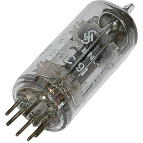 BTB Vertrieb EBC 91 = 6 AV 6 Valvola termoionica Triodo Doppio diodo 250 V 1.2 mA Numero Poli (num): 7 Attacco: B7G Con