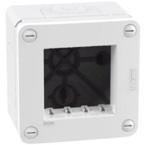 BTICINO 28402W - Scatola stagna 2 moduli IP40 Bianco - MatixGo