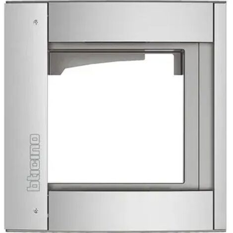 BTICINO 350211 - Telaio Supporto Con Cornice 1 Modulo Sfera New Finitura Allmetal