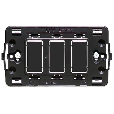 BTICINO 503R - Supporto A 3 Posti Per Scatola 503E - Magic