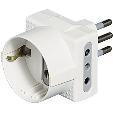 Bticino Adattatore tris 10A bianco