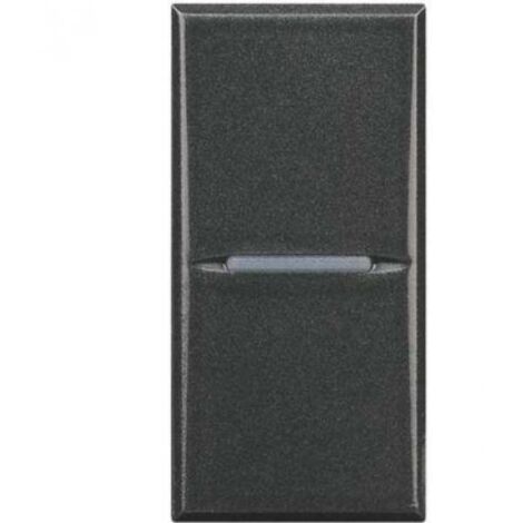 Bticino Axolute Bouton 10A 1P Foncé HS4005N