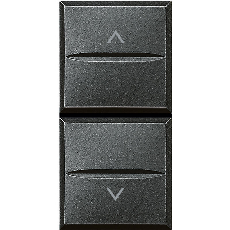 Bticino - Bouton double 1P no + 1P no 10A - 250Vac Axolute HS4037