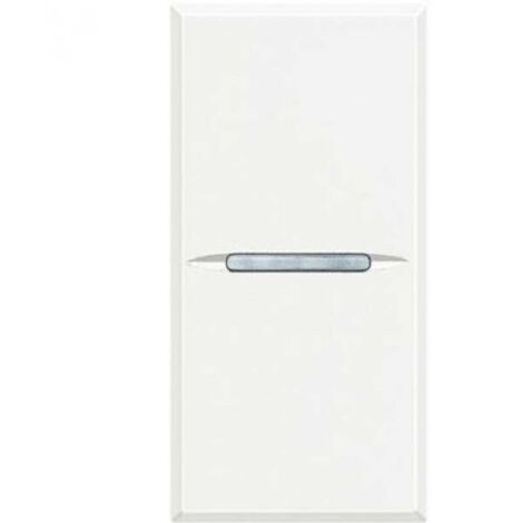 Bticino Axolute Interrupteur déviateur 1P 16A Blanc HD4003N