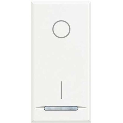 Bticino Axolute Interruptor Bipolar Blanco HD4002