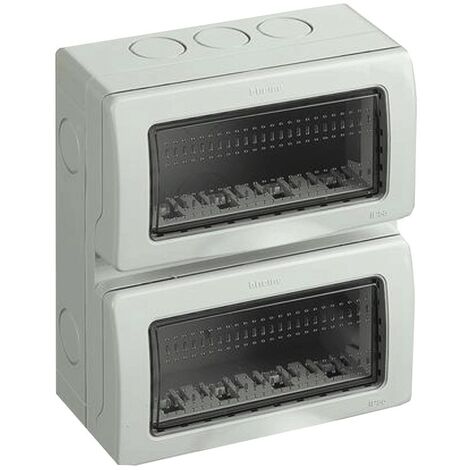 Bticino boîtier IP55 4+4 modules 25508V