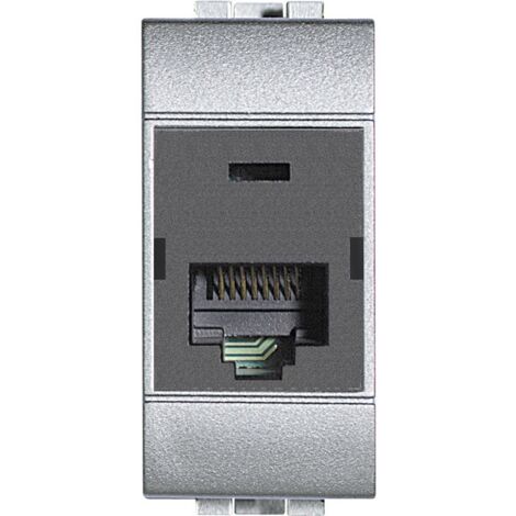 Bticino btnet - Connettore RJ45 categoria 6 UTP light tech Livinglight