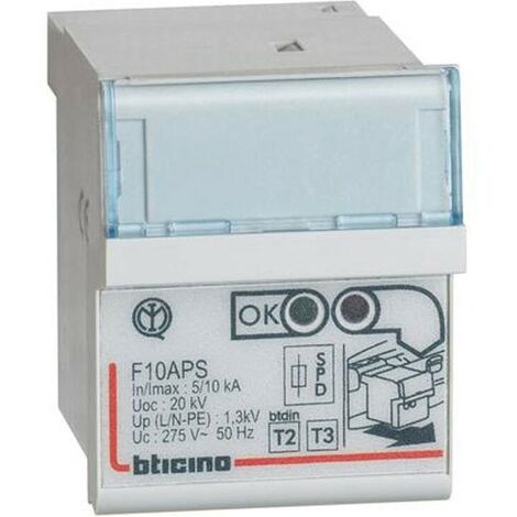 Bticino cartucho para limitador de sobretensión F10APS