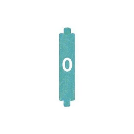 Bticino – Cavalier de codification BUS vert n°0 blanc – Boîte de 10 pièces – Pour système domotique MyHOME – Installation facile avec pince