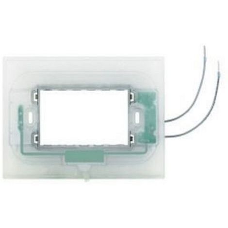 Bticino Cofrel 23591 - Support Lumineux RECTANGULAIRE 3 Modules à VIS