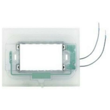 Bticino Cofrel 23591 - Support Lumineux RECTANGULAIRE 3 Modules à VIS