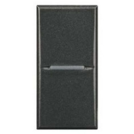 Bticino Cofrel HS4001 Interrupteur 16A CONNEXION à VIS - 1 Module - ANTHRACITE