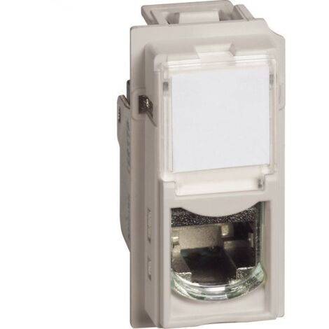 Bticino Connettore RJ45 categoria 6A UTP SABBIA KM4279C6A