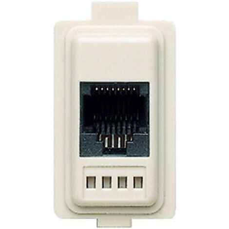 Bticino connettore telefonico rj12 serie magic 5973
