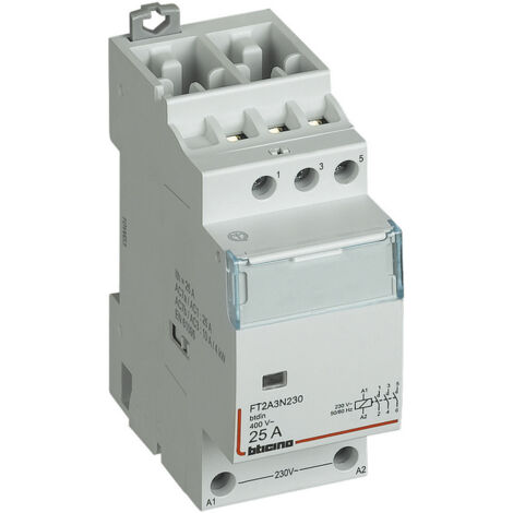 Bticino contacteur 25A 4NO 230VAC 2 modules FT2A4N230