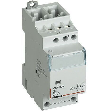 Bticino contacteur 4NO 25A 230V FT2A4N230M