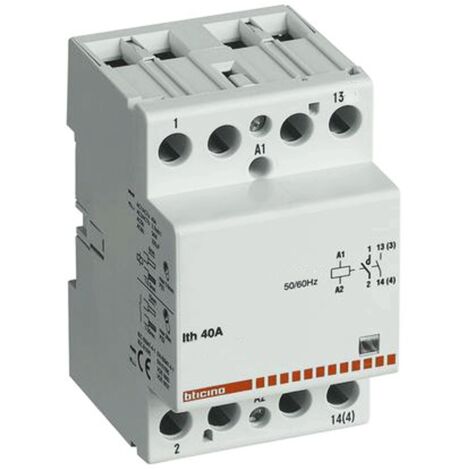 Bticino contattore 4NO 40A 24V 3 moduli FC4A4/24N