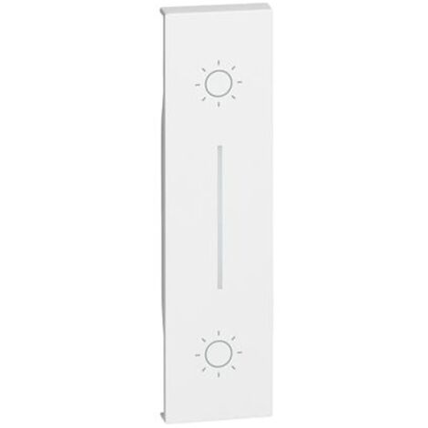 Bticino cover doppio pulsante 1m bianco living now kw05L